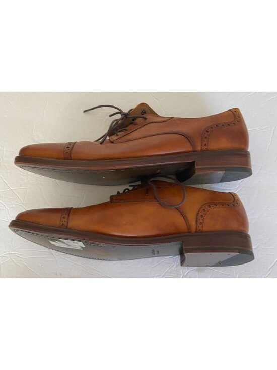 Cole Haan Mens 11 M Oxford Cap Toe Casual Dress Shoes C20090 Brown Leather main image 4